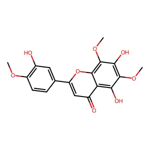 针艾铜菊素 structure