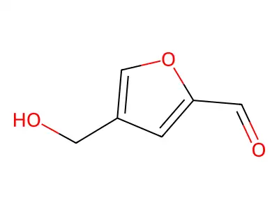 4-(Hydroxymethyl)furan-2-carbaldehyde structure