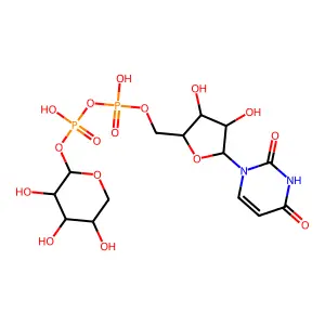 UDP-L-阿拉伯糖 structure