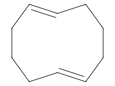 trans,trans-1,6-Cyclodecadiene structure