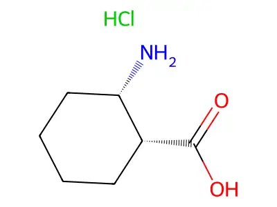 (1R,2S)-2-氨基环己烷-1-羧酸 structure