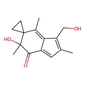 (-)-Irofulven structure