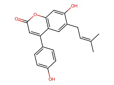 Inflacoumarin A structure