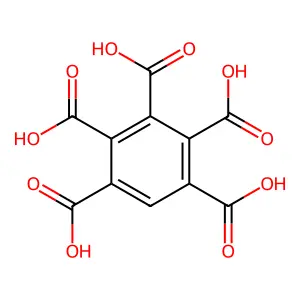 苯五甲酸 structure