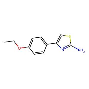 4-(4-Ethoxyphenyl)-1,3-thiazol-2-amine structure