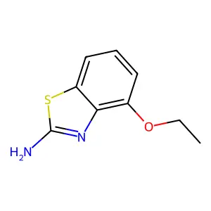 4-乙氧基-2-苯并噻唑胺 structure