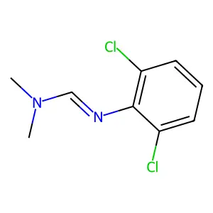 N'-(2,6-dichlorophenyl)-N,N-dimethylmethanimidamide structure