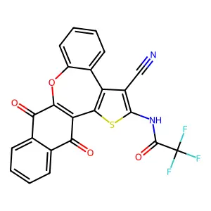 Cyclo(glutamyl-prolyl-valyl-leucyl-tryptophyl) structure