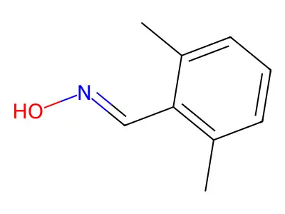 Benzaldehyde, 2,6-dimethyl-, oxime structure