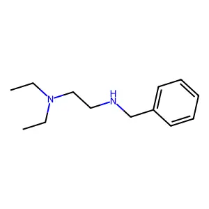 Benzyl[2-(diethylamino)ethyl]amine structure