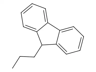 9-Propyl-9H-fluorene structure