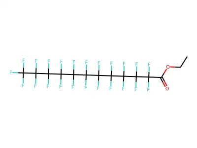 Ethyl perfluorododecanoate structure