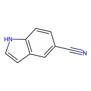 5-氰基吲哚 structure