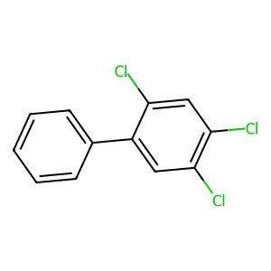 2,4,5-Trichlorobiphenyl structure