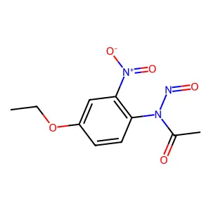 N-(4-乙氧基-2-硝基苯基)-N-亚硝基乙酰胺 structure