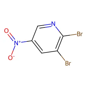 2,3-Dibromo-5-nitropyridine structure