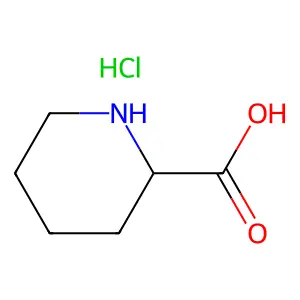dl-哌啶酸盐酸盐 structure