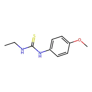 N-Ethyl-N'-(4-methoxyphenyl)thiourea structure