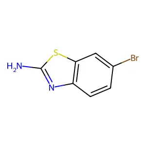 6-溴-2-苯并噻唑胺 structure
