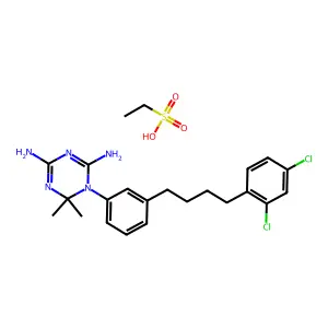 2,7,10,12-Tetraazapentadecanoic acid, 4-hydroxy-9-(1-methylethyl)-12-((2-(1-methylethyl)-4-thiazolyl)methyl)-8,11-dioxo-3,6-bis(phenylmethyl)-, 5-thiazolylmethyl ester, (3S-(3R*,4R*,6R*,9R*))- structure
