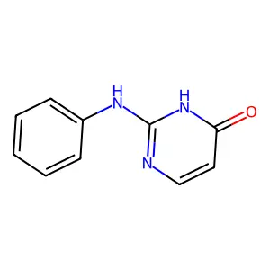 2-Anilino-4-hydroxypyrimidine structure