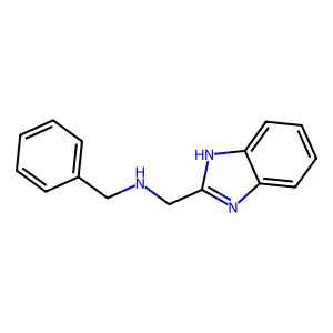 N-((1H-Benzo[d]imidazol-2-yl)methyl)-1-phenylmethanamine structure