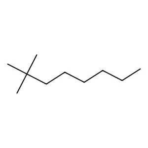 2,2-二甲基辛烷 structure