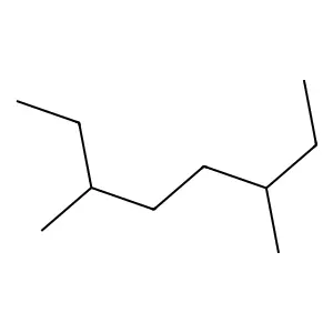 3,6-二甲基辛烷 structure