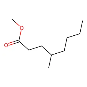 Methyl 4-methyloctanoate structure