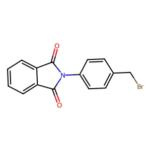 2-(4-(Bromomethyl)phenyl)isoindoline-1,3-dione structure