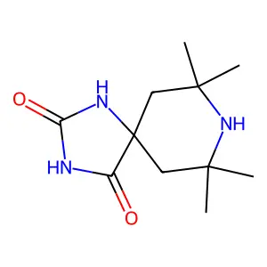 7,7,9,9-Tetramethyl-1,3,8-triazaspiro[4.5]decane-2,4-dione structure