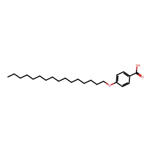 4-Hexadecyloxybenzoic acid structure