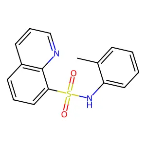 N-(2-甲基苯基)-8-喹啉磺酰胺 structure