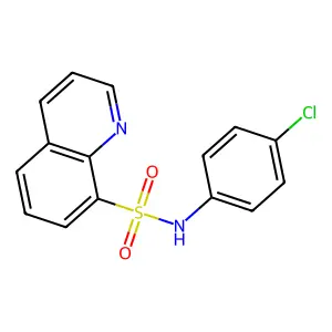 N-(4-氯苯基)-8-喹啉磺酰胺 structure