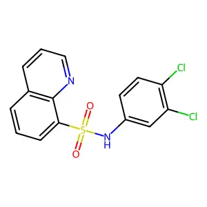 N-(3,4-二氯苯基)-8-喹啉磺酰胺 structure