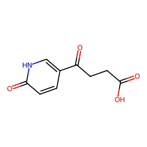 6-Hydroxy-3-succinoylpyridine structure