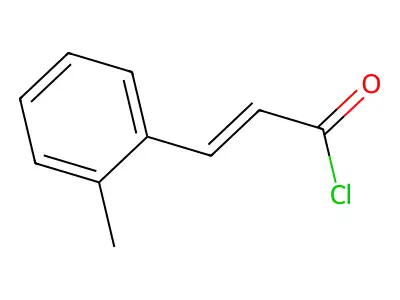 (e)-3-o-Tolylacryloyl chloride structure