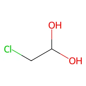 2-氯-1,1-乙二醇 structure