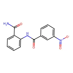 2-[(3-Nitrobenzoyl)amino]benzamide structure