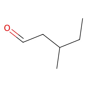 3-甲基戊醛 structure