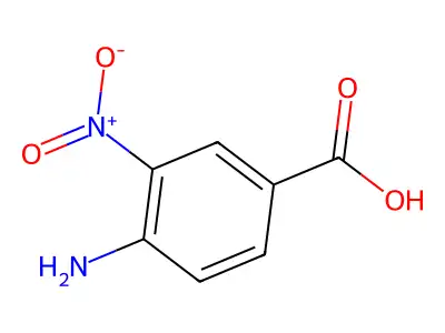 4-氨基-3-硝基苯甲酸 structure