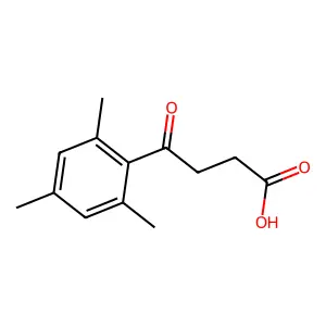 4-(2,4,6-Trimethylphenyl)-4-oxobutyric acid structure
