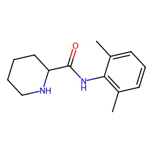 2',6'-Pipecoloxylidide structure