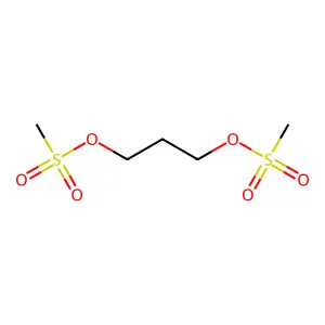 1,3-丙二醇1,3-二甲磺酸酯 structure