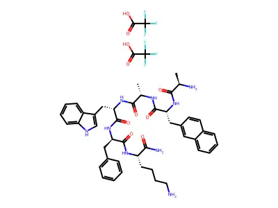 Pralmorelin;GHRP-2 Acetate;D-Ala-D--Nal-Ala-Trp-D-Phe-Lys-NH2 structure