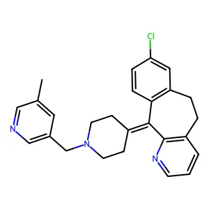 Rupatadin Fumarate structure