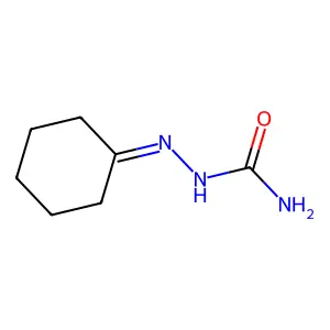 Cyclohexanone, semicarbazone structure
