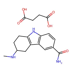 Frovatriptan Succinate structure