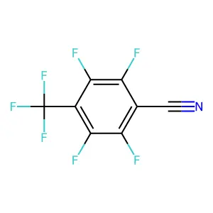 2,3,5,6-Tetrafluoro-4-(trifluoromethyl)benzonitrile structure
