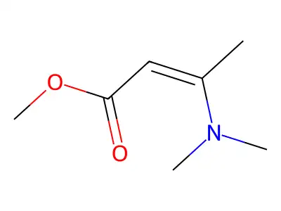 Methyl 3-(dimethylamino)but-2-enoate structure